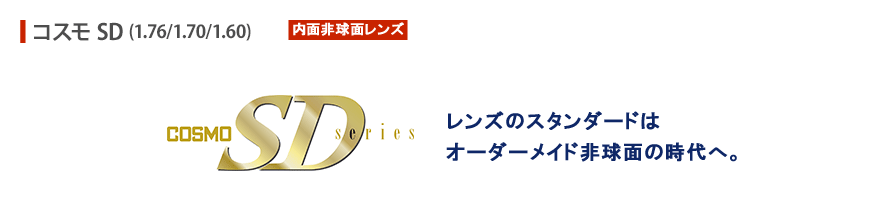 レンズのスタンダードはオーダーメイド非球面の時代へ。