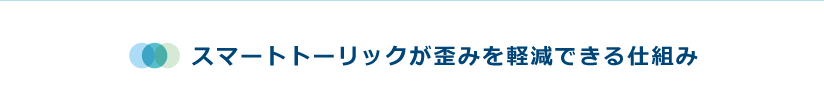 Sトーリックが歪みを軽減できる仕組み